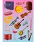 Music Stickers, 2 Sheets/Pack – Musical Notes & Instruments Stickers for Crafts, Classroom Rewards & Scrapbooking